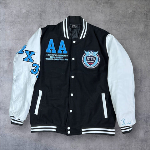 Accion Academy Crest Varsity Jacket