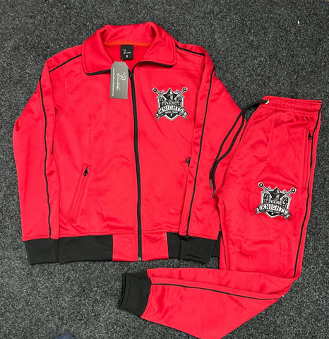P.S. 70 Max Schoenfeld Chess Team Track Suite - Red